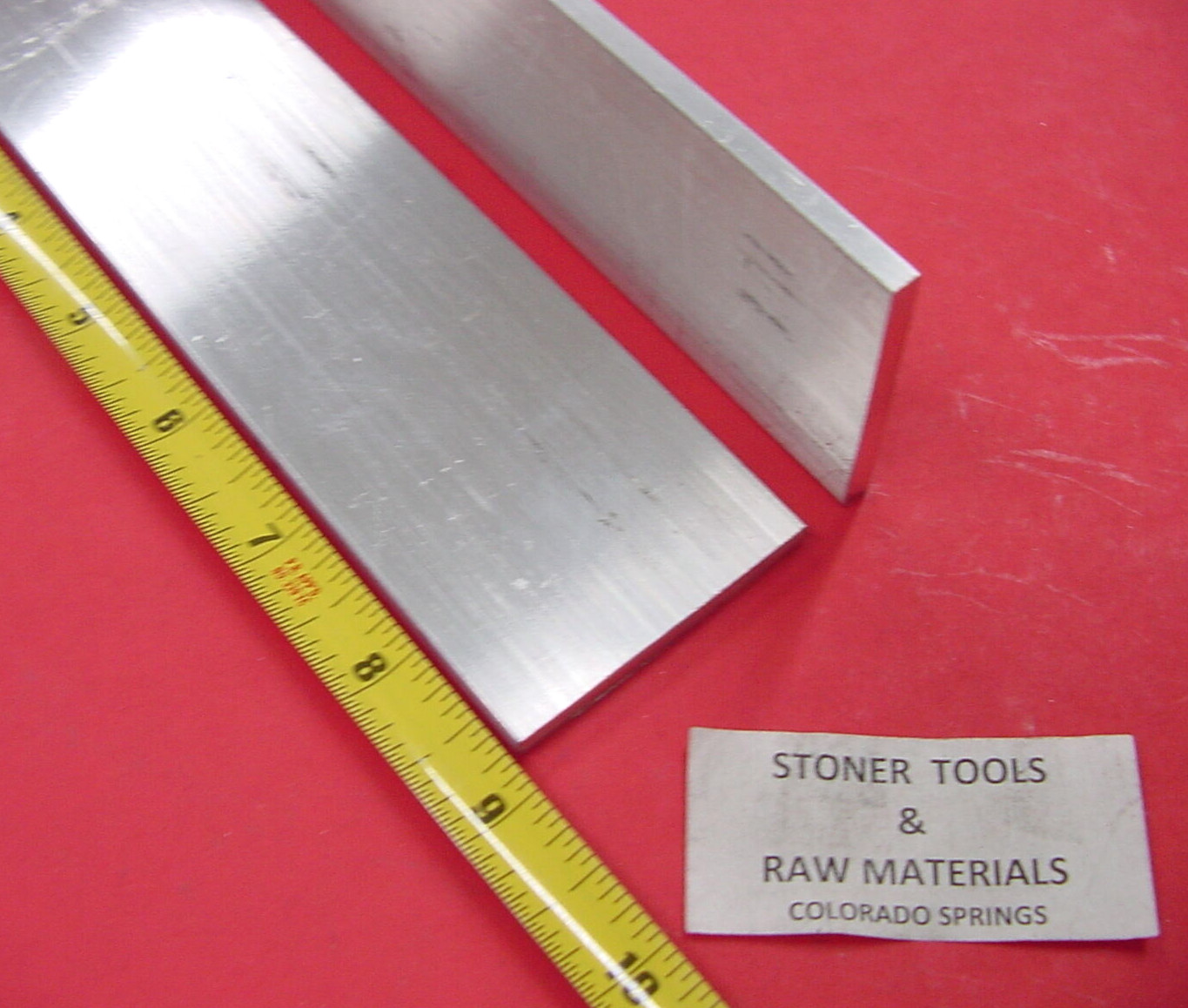 12 Pieces 3/16″ X 2″ ALUMINUM 6061 T6 FLAT BAR 8.75″ long Extruded Mill Stock