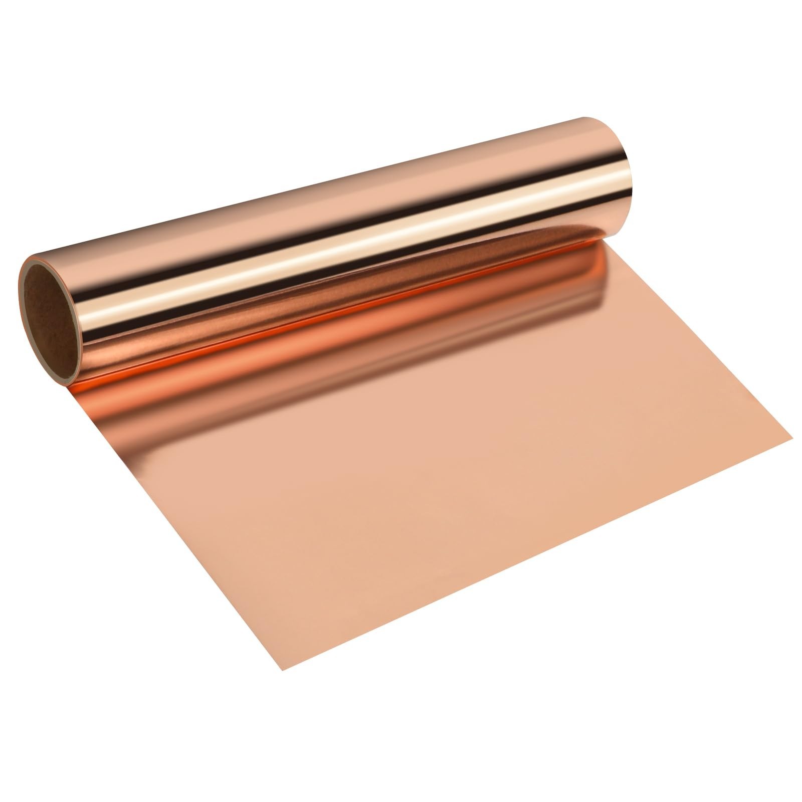 Thin Copper Sheet Roll 99.99% Pure Copper Foil for Crafts Bendable Soft Coppe…