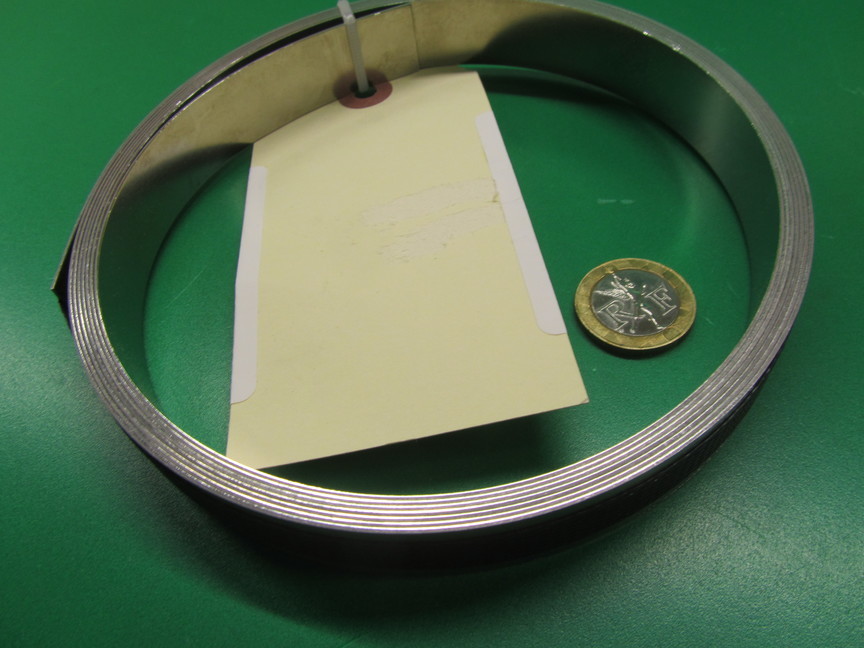 301 Stainless Steel Sheet Shim, .031″ (+/-.0015″) x 3/4″ Width x 10 Foot Length