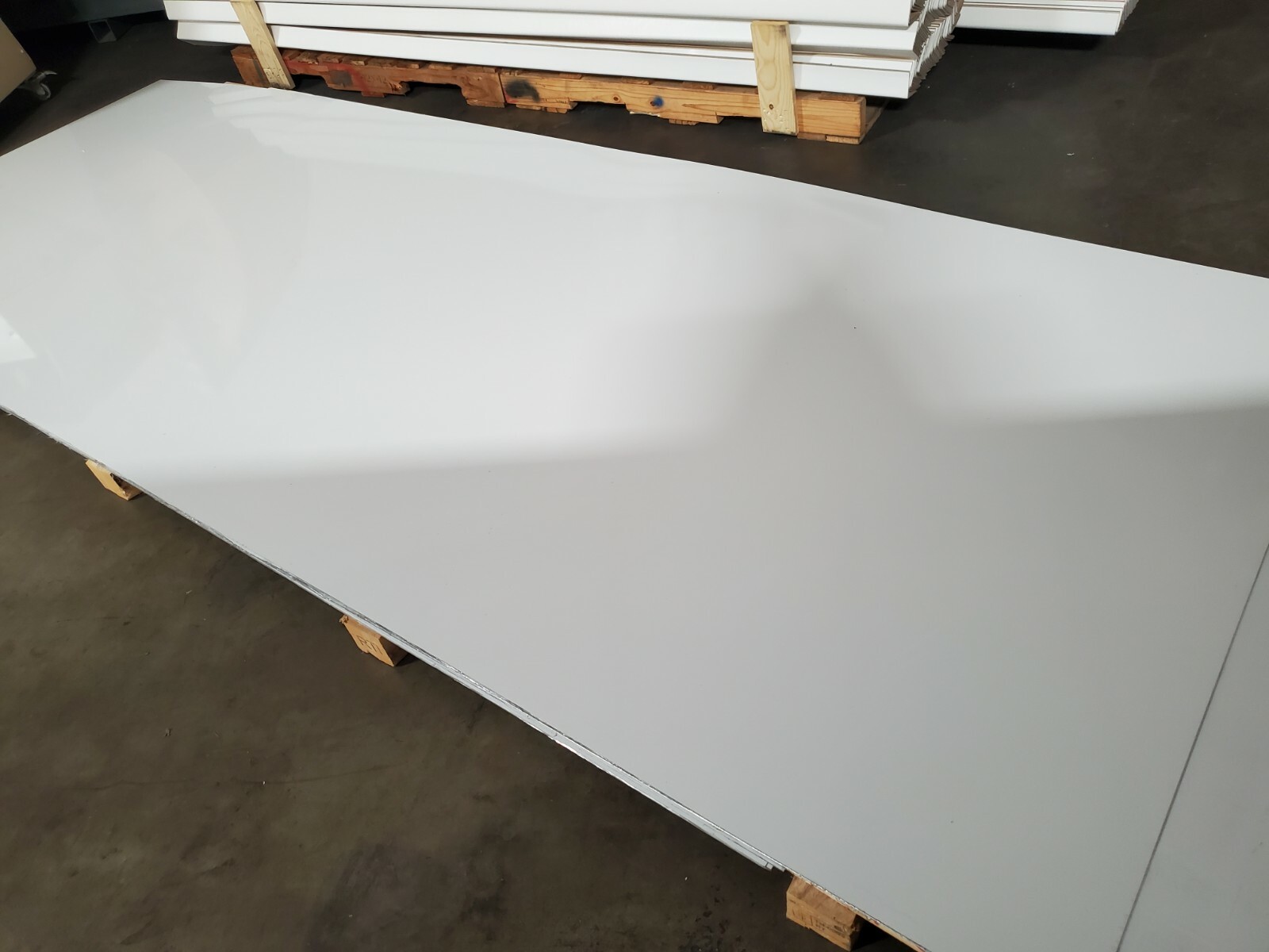 White Aluminum Sheet .025 x 48″ x 96″ – 1 PC