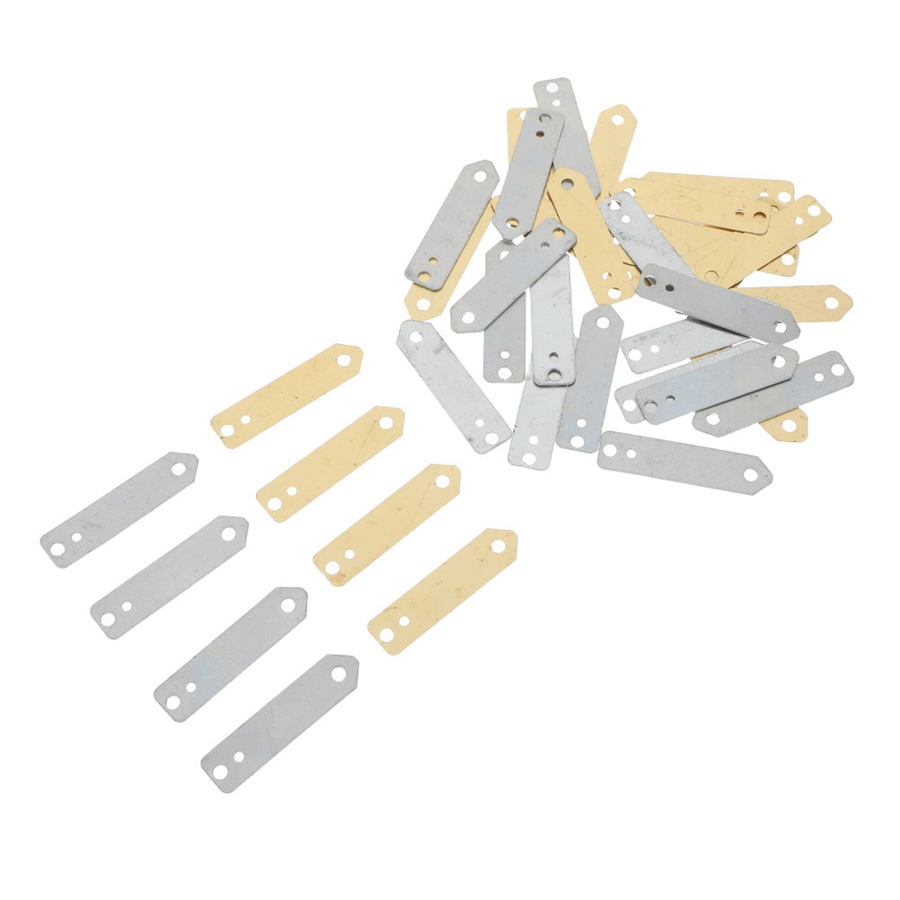 40 Pcs Fruit Battery Components Copper Zinc Strips Electroplating Learning Kit