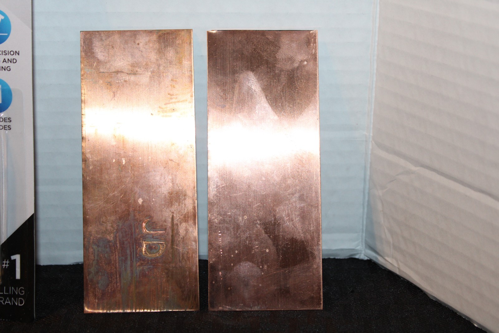 Lot of K&S® Precision Metals Copper Plate and X-Acto® #1 Knife Set