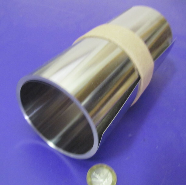 304 Stainless Steel Sheet Shim, .009″ (+/-.00045″) x 6.0″ x 10 Foot Length
