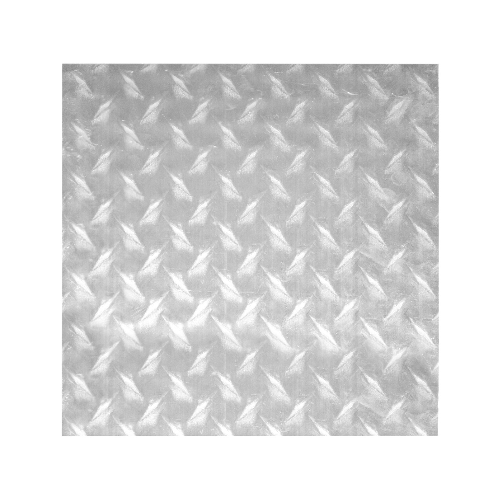 10.63×10.63 Inch Silver 5 Bar Tread Plate Industrial Grade Aluminum Panel
