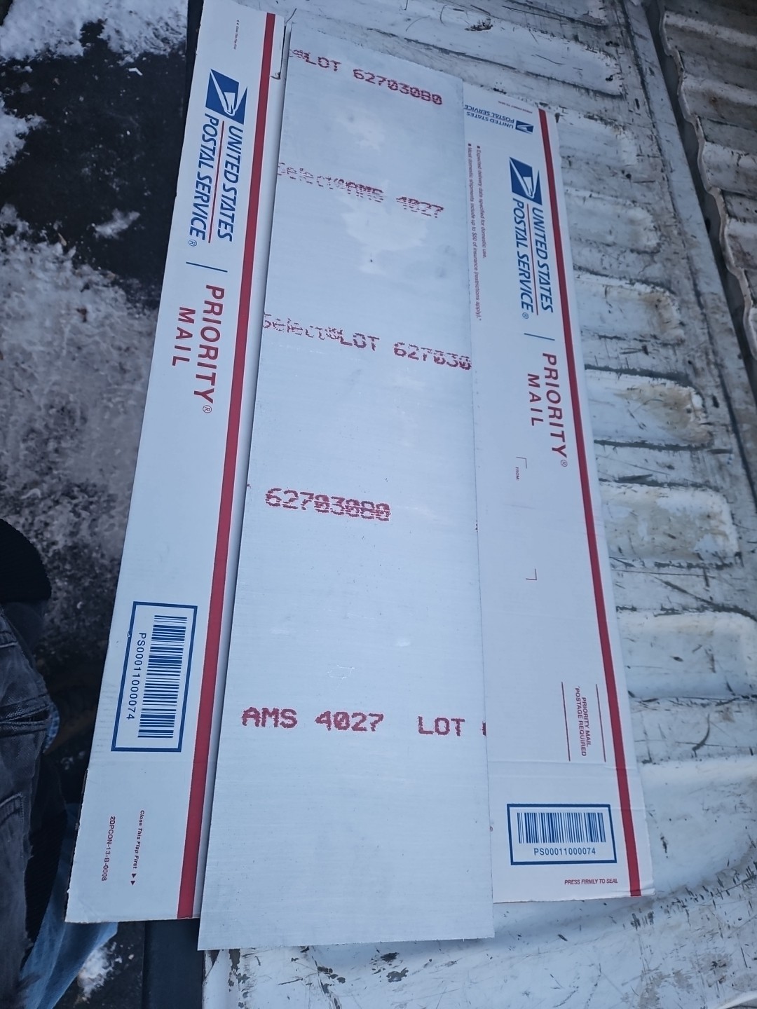 Kaiser aluminum plates 6061-T651 3/8″ X 30″ x 7″ Made In USA