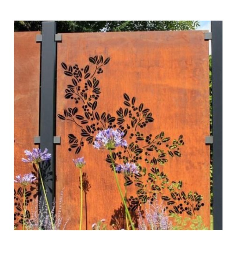 Steel Sheet Corten Steel Corten-Steel Steel Sheet 30x30cm (300x300mm) 8mm