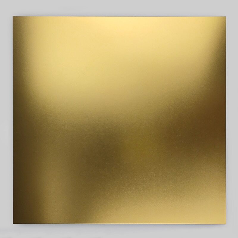 Thick 0.5/0.8/1.0/1.5/2.0mm Gold Anodized Aluminum Alloy Plate 5052 Flat Plate