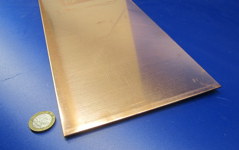 110 Copper Bar 1/2 Hard H02 .093″ Thick x 6.0″ Wide x 36.0″ Length