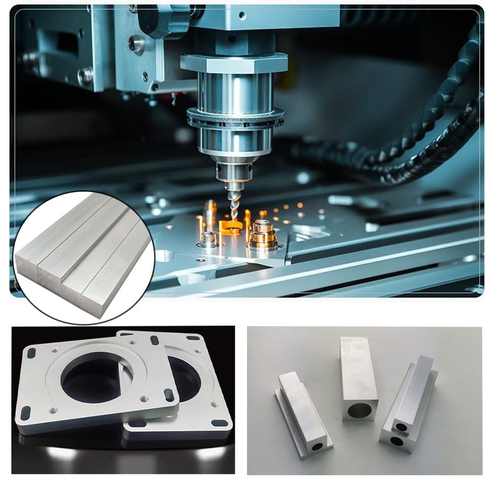 PCS Inch Square Aluminum Bar xxx Solid New Mill Stock Precision Machining