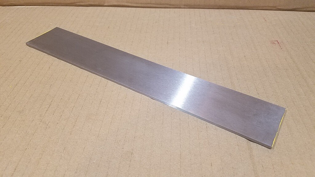 O1 Tool Steel 1/8″ x 2″, 36″ long bar, Knife Making Stock, Billet