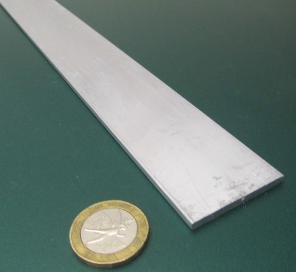 6061 T651 Aluminum Bar, 1/8″ (.125″) Thick x 1 1/2″ Wide x 12″ Length, 6 Pcs