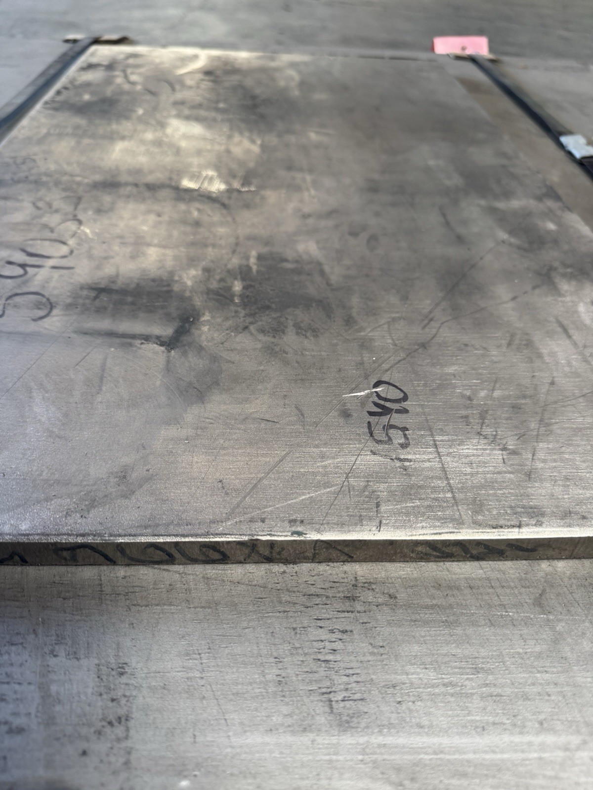 Titanium Plate 6AL4V 16.875″ x 27.75″ x .600″