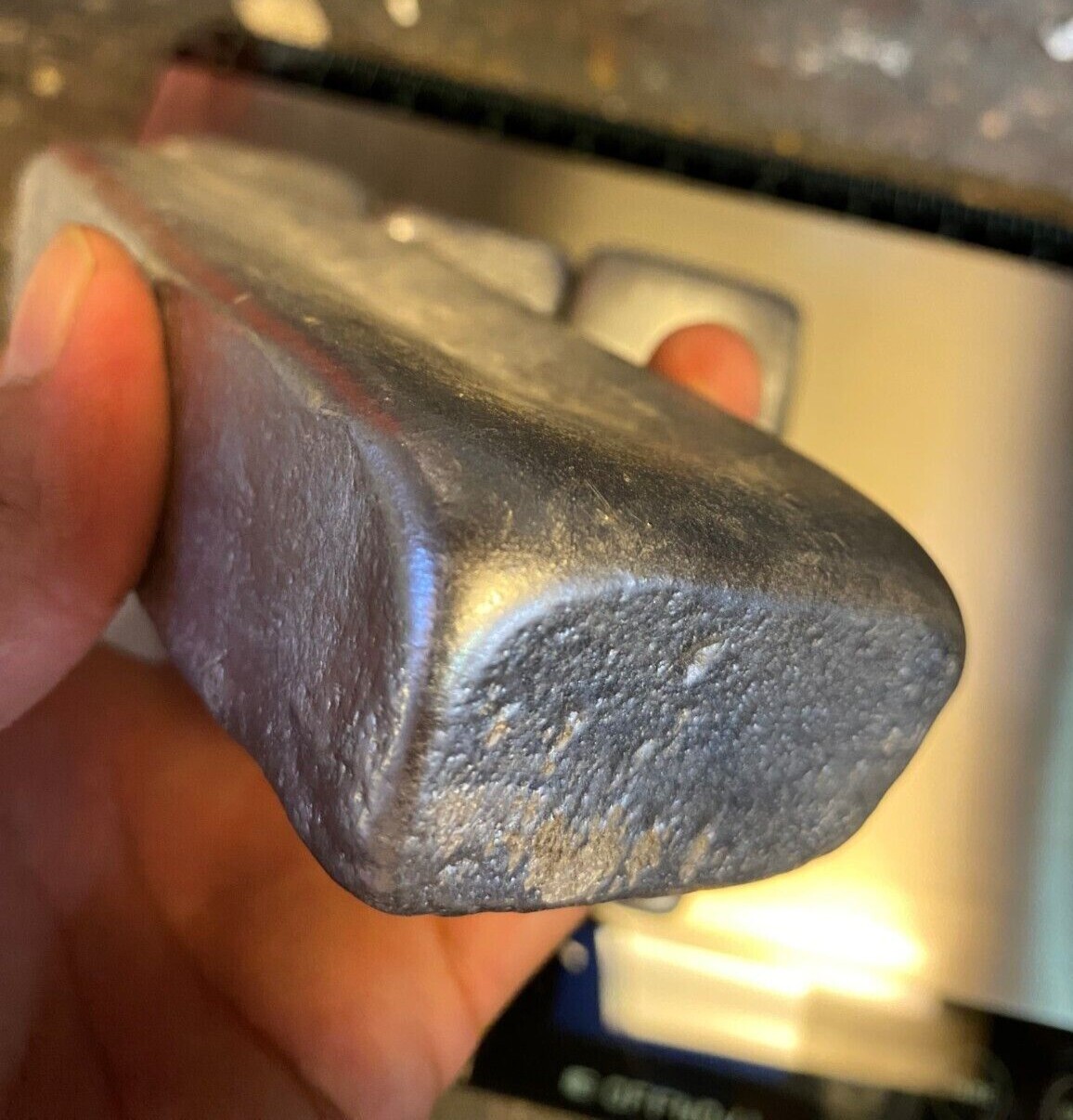 Aluminum Ingots for casting, 5.2 LB, 6061-T6 grade.