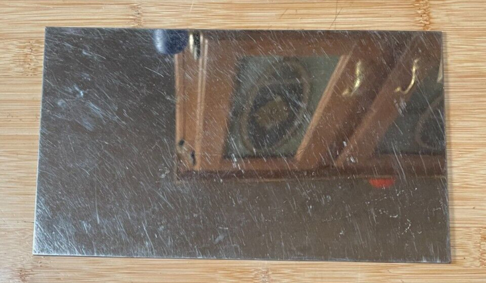 FLAT Rectangle STEEL METAL BASE PLATE 9 1/4″ x 5 1/2″ x .040 Thousands THICK