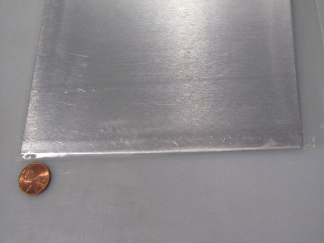 1100 Aluminum Sheet Softened (O) .090″ Thick x 6.0″ Wide x 24.0″ Long