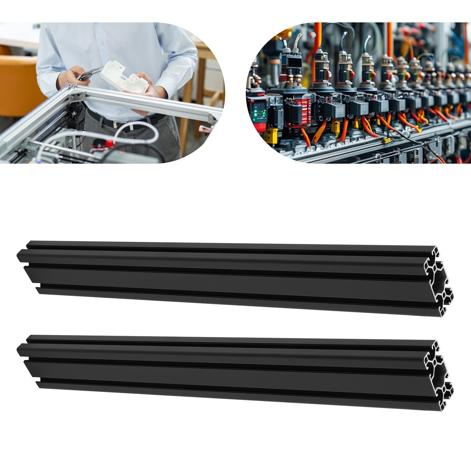 Aluminum Profile, T-slot Aluminum Profile, 2-Pack T-slot Aluminum Profiles