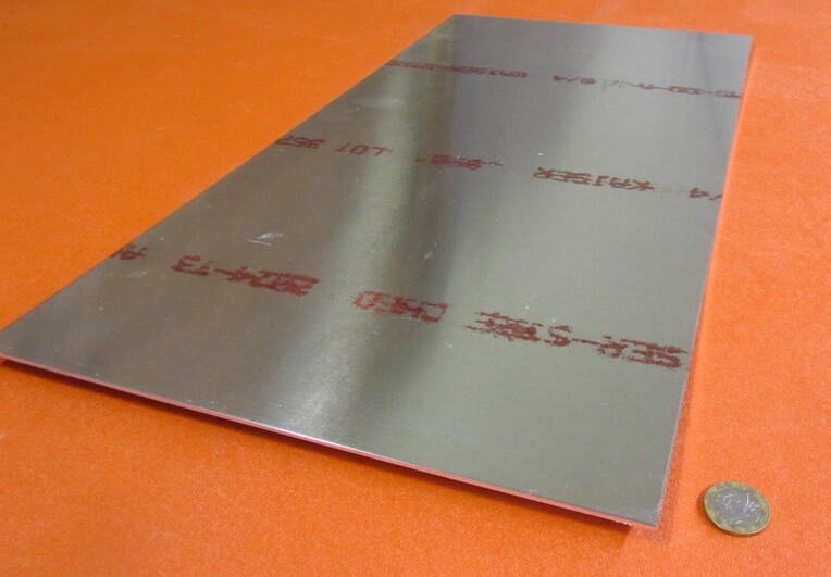 2024 Aluminum Sheet, T3, .090″ Thick x 12.0″ Width x 24.0″ Length