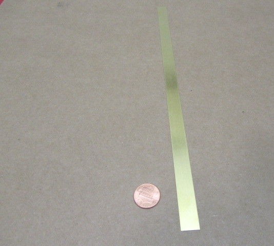 260 Brass Flat Bar .016″ (+/- 0.002″) Thick x 1/2″ Wide x 1 Foot Length, 10 Pcs