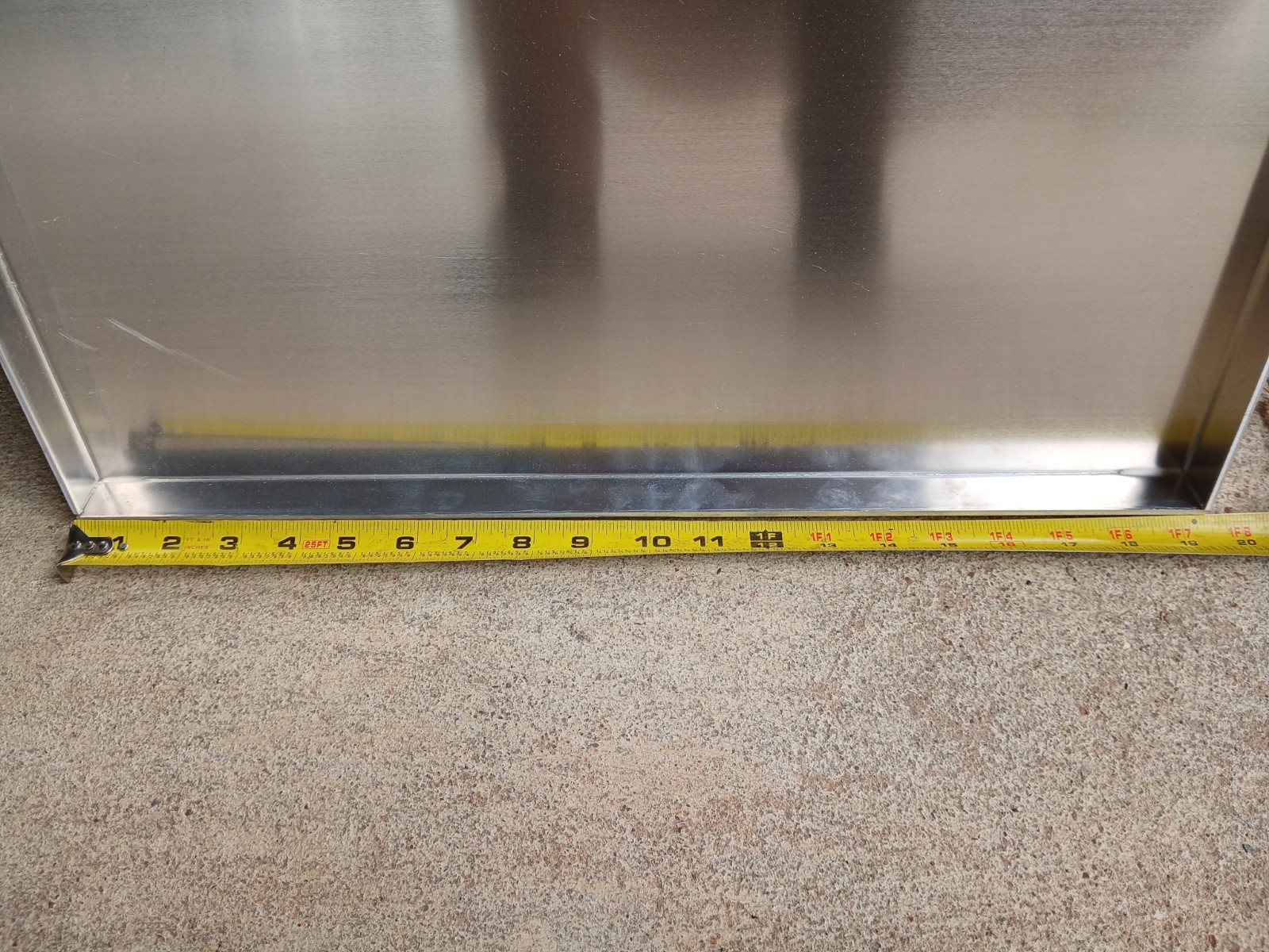 Aluminum Lid Top Bottom 19 7/16″ x 19 7/8″x 1″ x 1/8″ (.125)