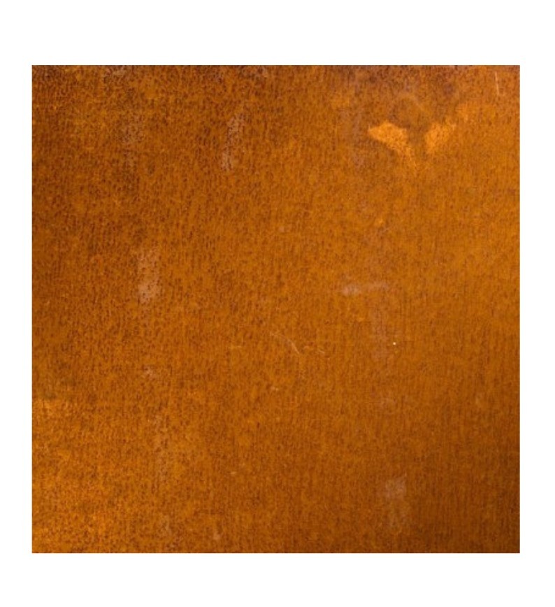 Steel Sheet Corten Steel Corten-Steel Steel Sheet 30x30cm (300x300mm) 8mm