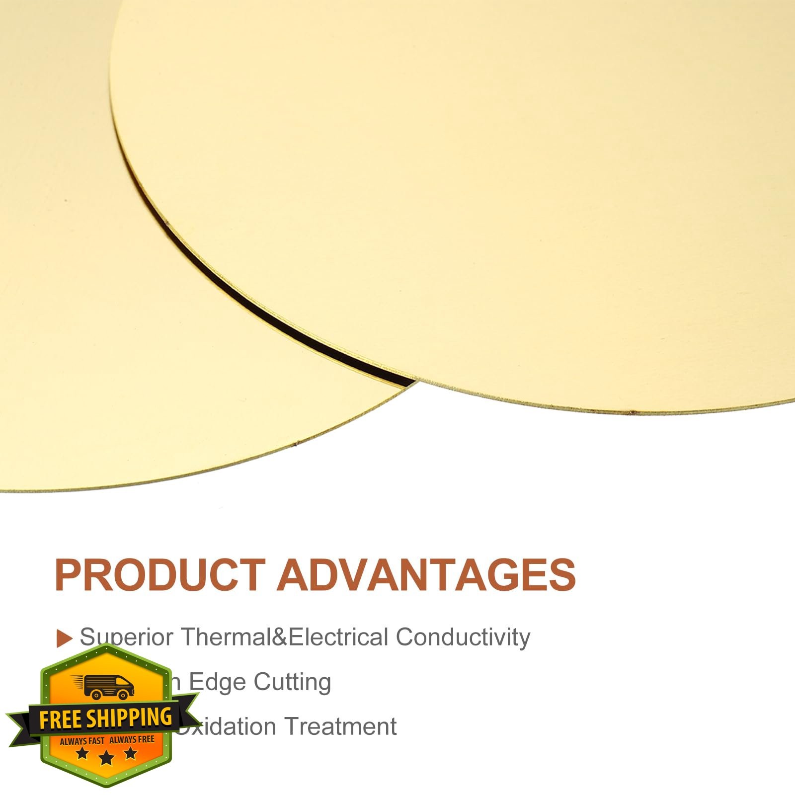 MECCANIXITY 0.03×3.15in brass plates, 5pk H62 copper