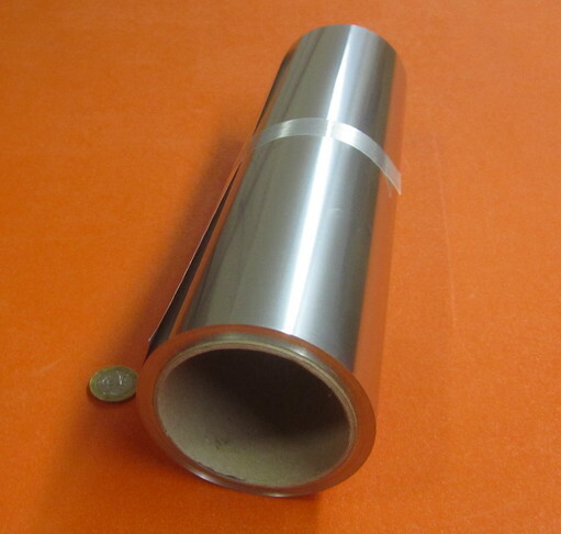 18-8 Stainless Steel Sheet, Full Hard, .010″ x 12″ x 100″