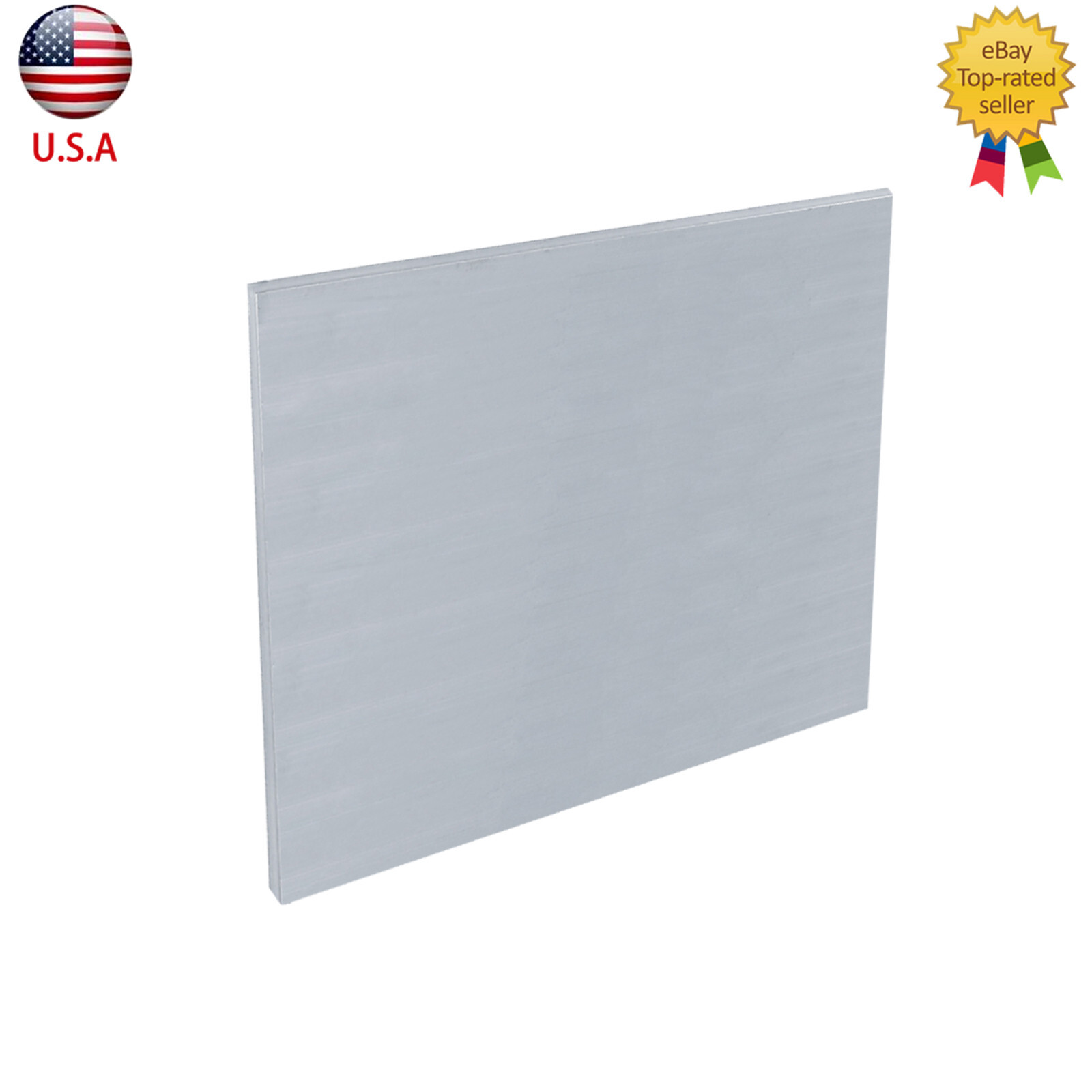 Metal 6061 Aluminum Flat Plate Sheet Stock Length/Width 300mm Thick 3mm 4pc