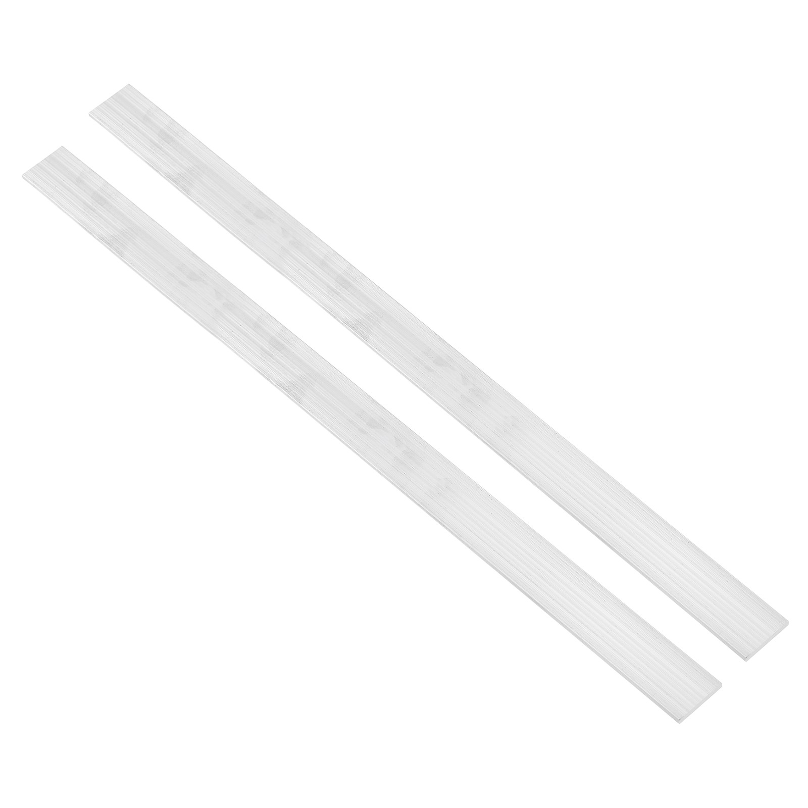 Square Aluminum Flat Bar 1/8″ Thickness 1″ Width 16″ Length,2Pcs