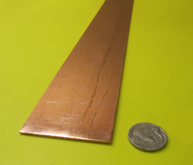 110 Copper Bar H02 .050″ Thick x 2.0″ Wide x 36.0″ Length