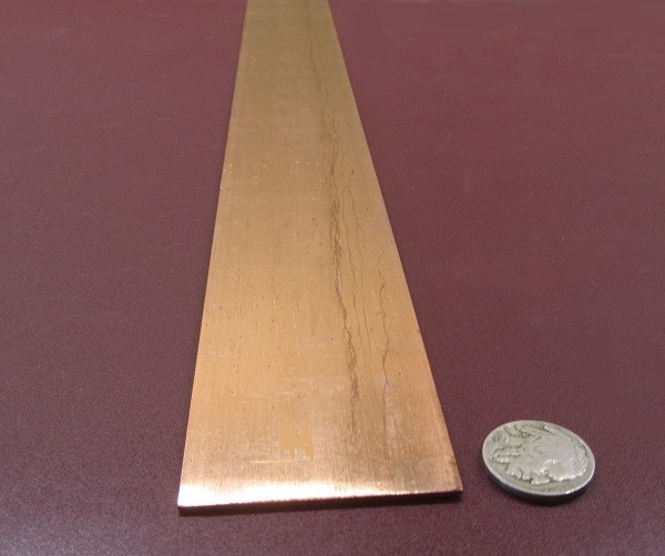 110 Copper Bar H02 .050″ Thick x 2.0″ Wide x 36.0″ Length
