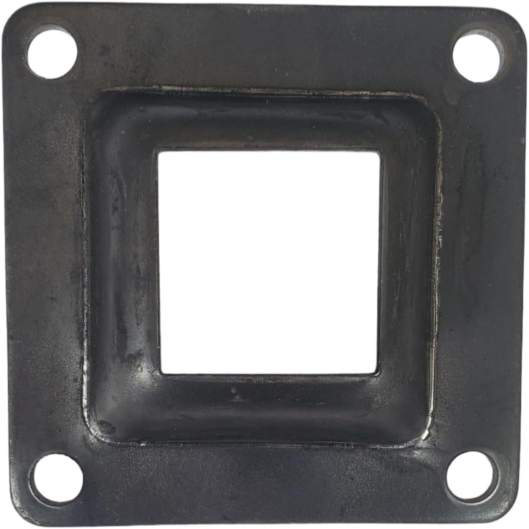 Raised Base Plates – Weldable FSH Shoes 4 x 4 x 1-1/2 (Fits 1-1/2″ Tube) 4 pack