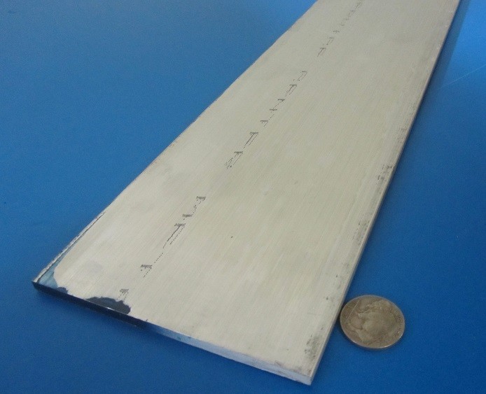 6061 T651 Aluminum Bar, 3/16″ (.187″) Thick x 4.0″ Wide x 36″ Length