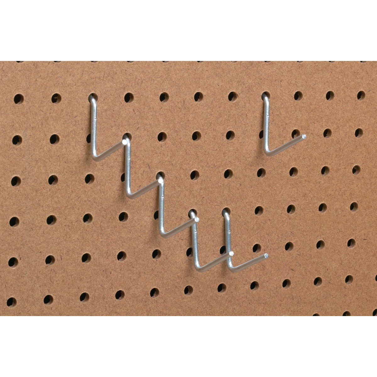 1-1/2 In. Angled Pegboard Hook (6-Count) 215961 SIM Supply, Inc. 215961