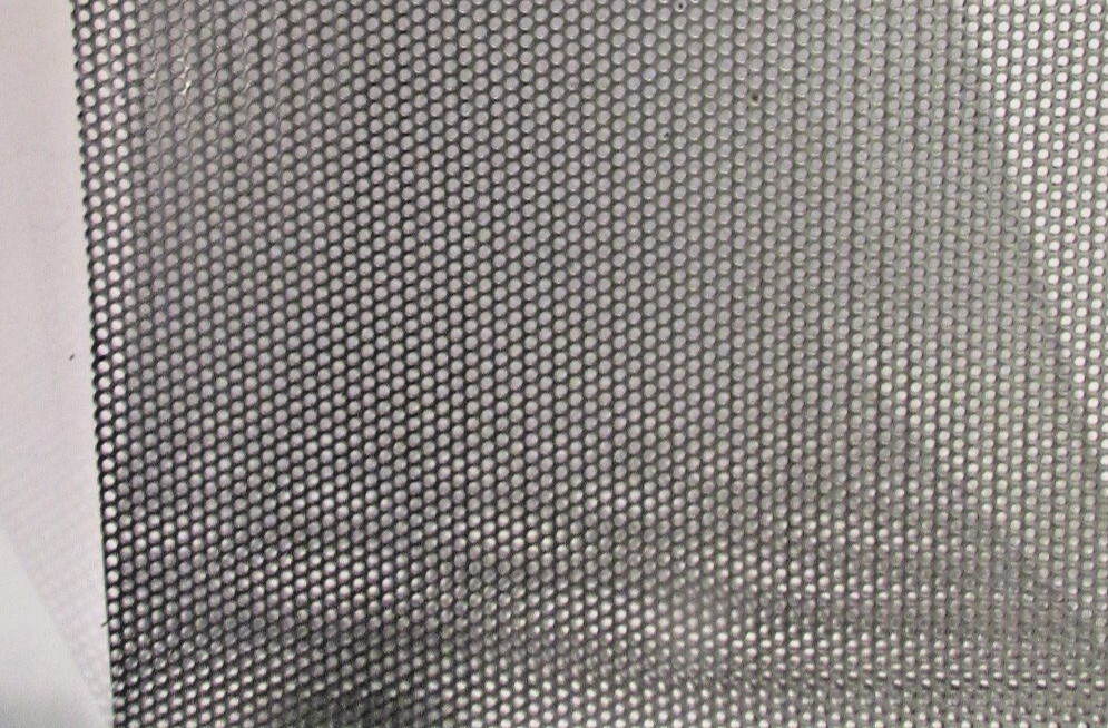 1/8″ HOLES 18 GAUGE 304 STAINLESS STEEL PERFORATED SHEET–11 ” X 23″