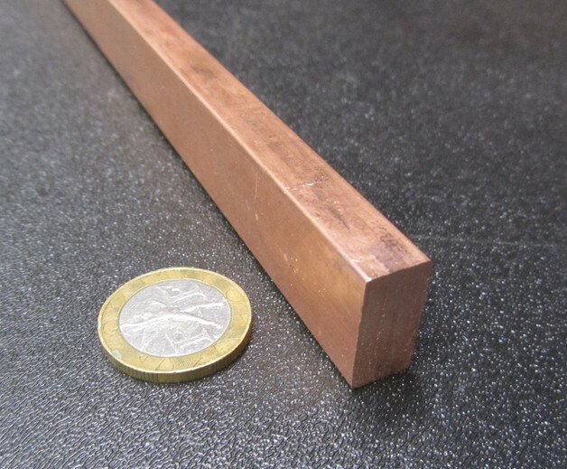 182 Copper Bar 3/8″ Thick x 3/4″ Wide x 6 Foot Length