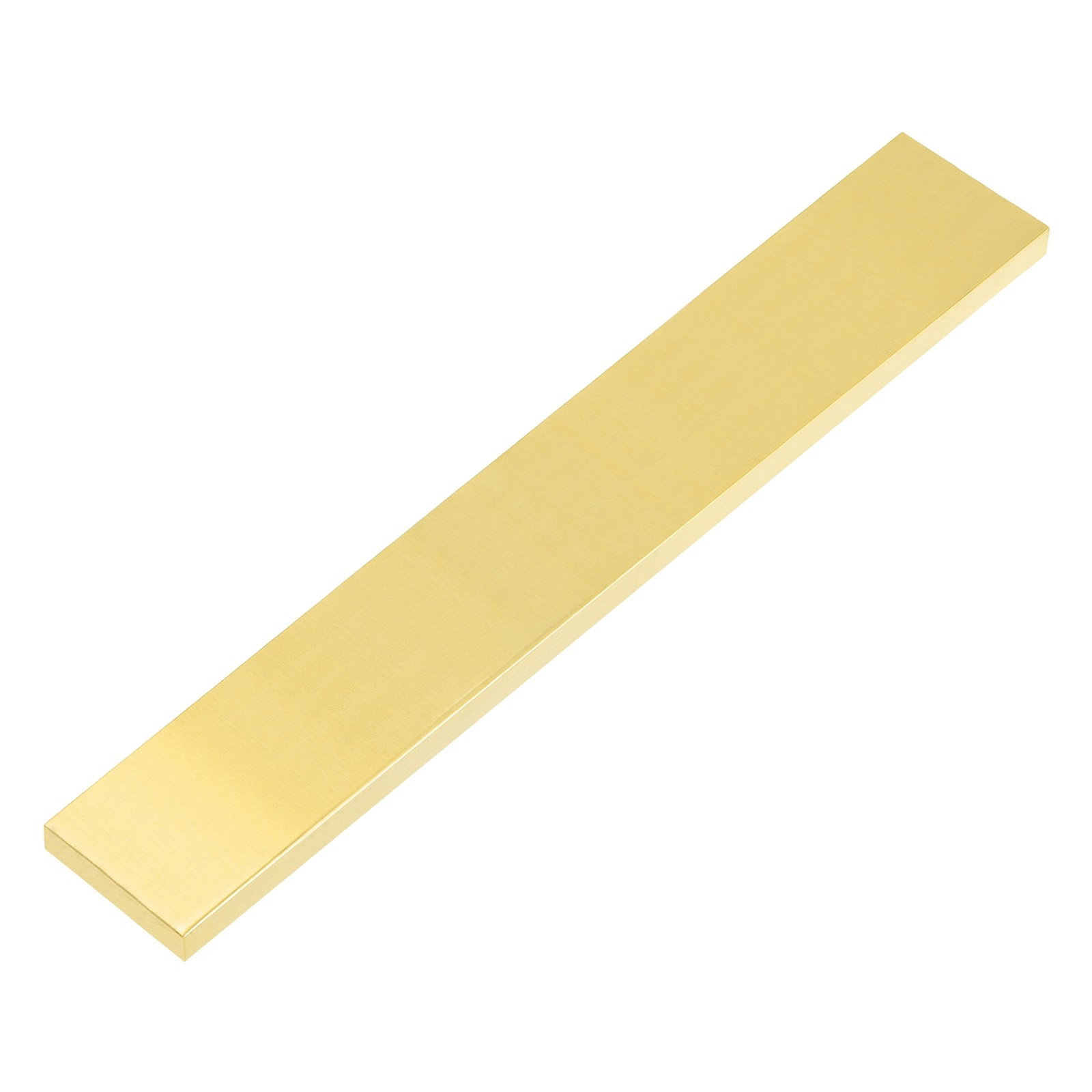H62 Brass Flat Bar Stock, 0.12″x1.18″x14″ Square Metal Solid Brass Bars