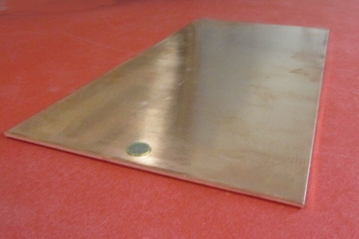 110 Copper Sheet Soft Annealed .187″ Thick x 12.0″ Wide x 24.0″ Length