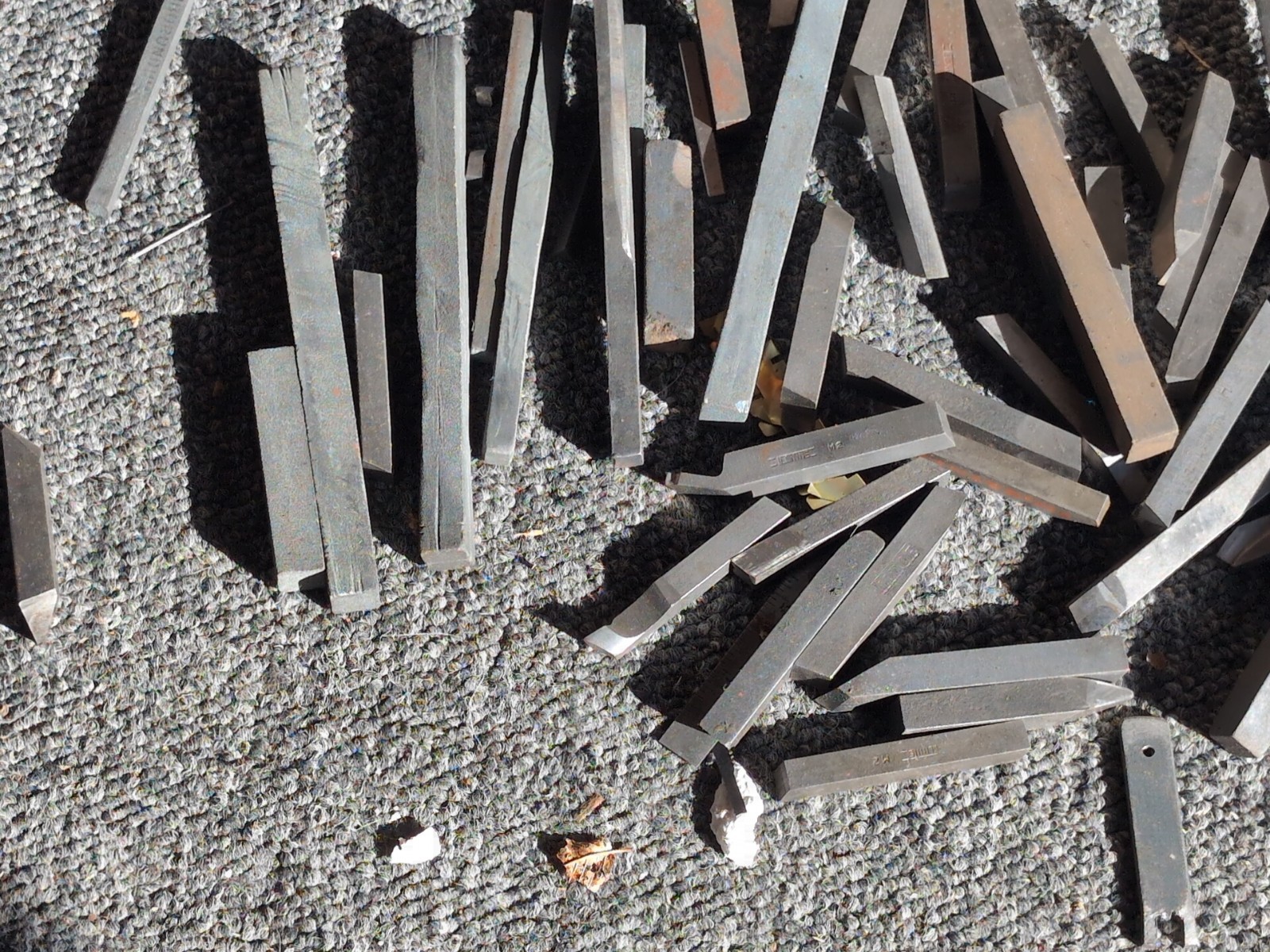 Loads Of Different Keystock Pieces Vtg Over 30 Years Old Lots Here 50+ Pieces