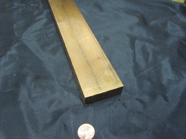 110 Copper Bar H02, 3/4″ Thick x 2.0″ Wide x 2 Ft Length
