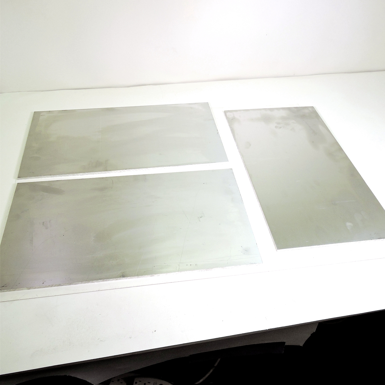 .1875″ thick Aluminum SHEET 10.5″ x 18.625″ Long Plate QTY 3 sku 240505