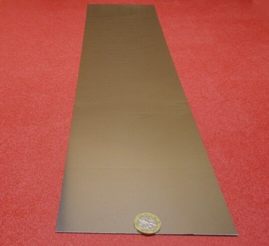 18-8 Stainless Steel Sheet, Full Hard, .007″ x 6.0″ x 25″
