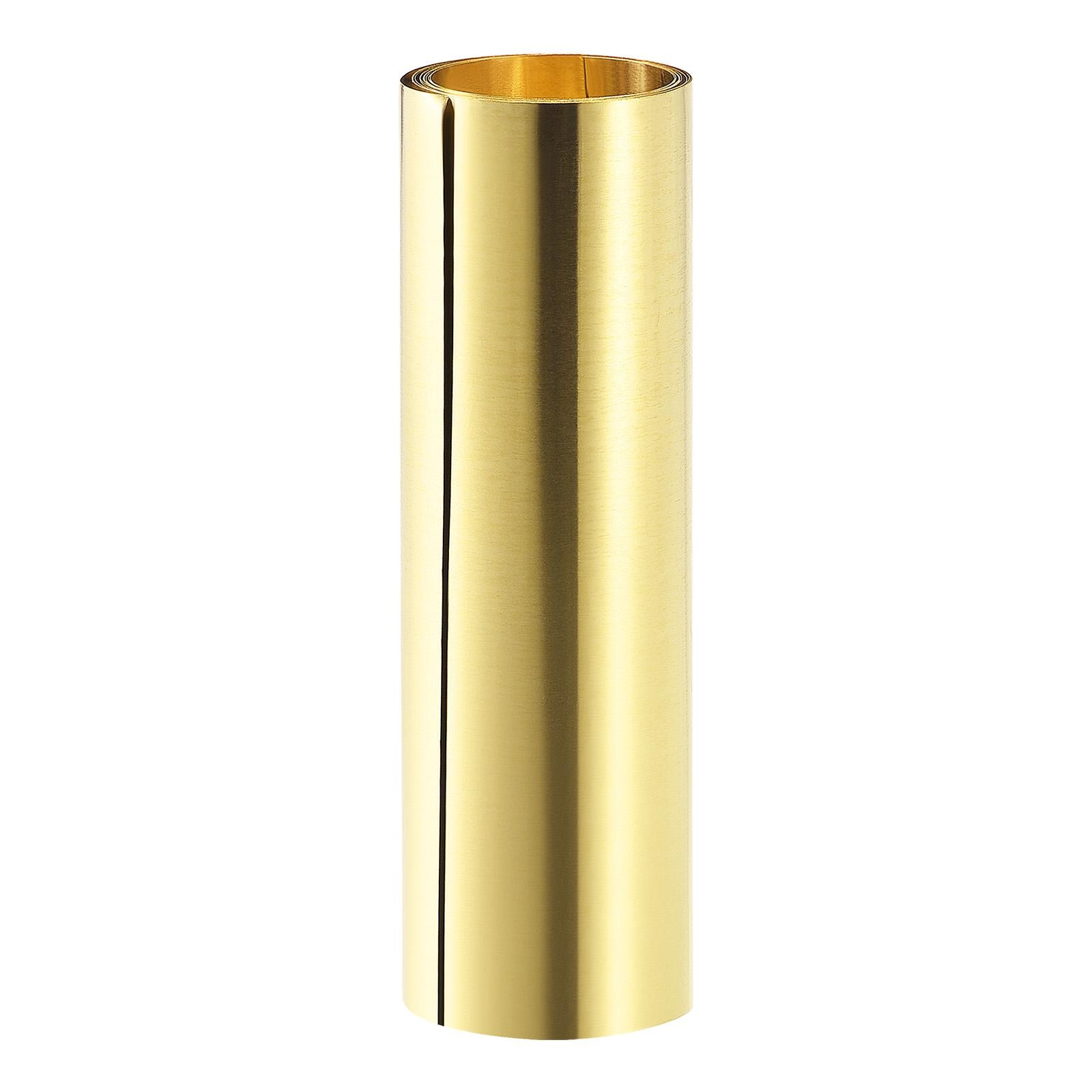 1000x100x0.03mm(LxWxT) Brass Sheets – 1Pack – Good for Making Machinery