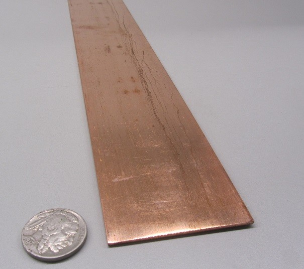 110 Copper Bar H02 .050″ Thick x 2.0″ Wide x 36.0″ Length