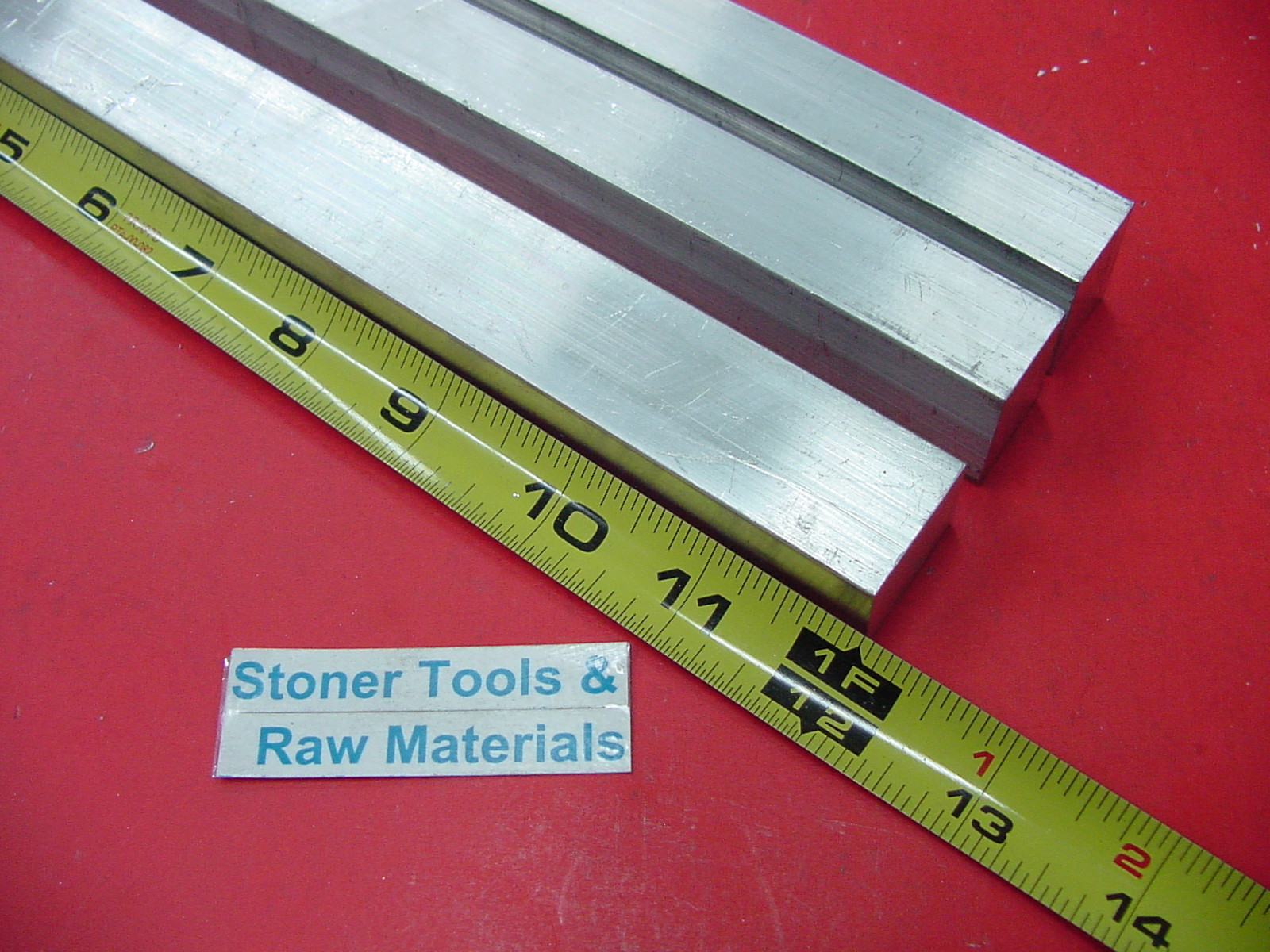 3 Pieces 3/4″ X 1″ ALUMINUM 6061 FLAT BAR 12″ long Solid Extruded Mill Stock New