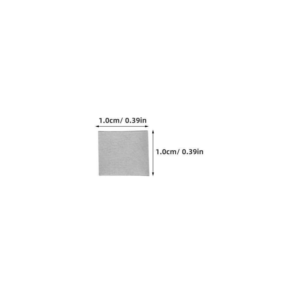 Durable Zinc Anode Sheets Silver Electroplating Material for Scientific Labs