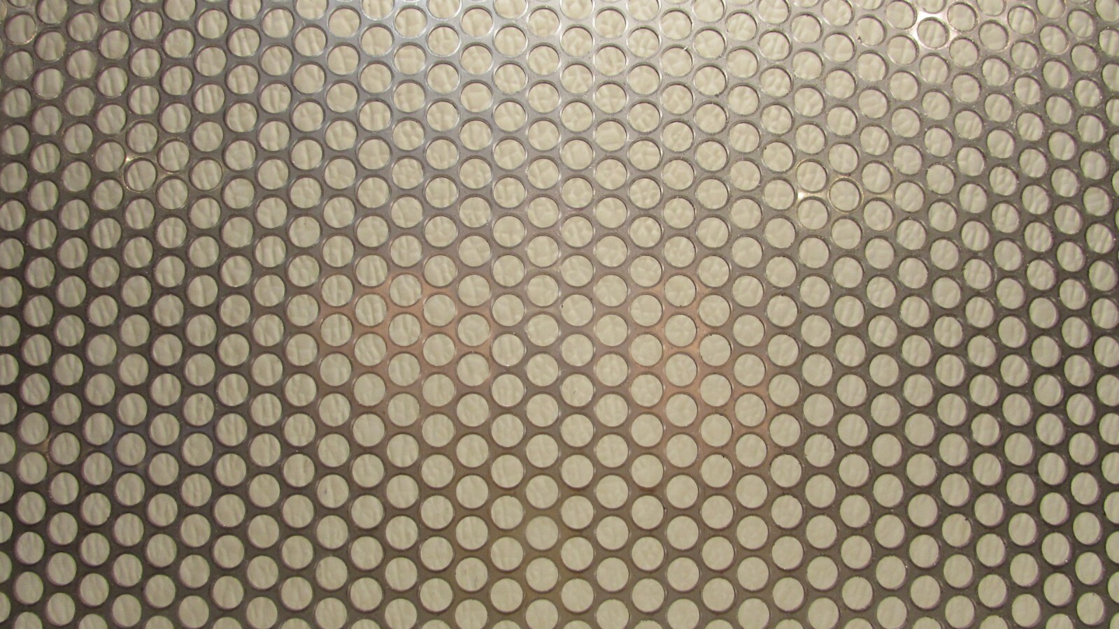 ==1/4″ HOLES 16 GAUGE 304 STAINLESS STEEL PERFORATED SHEET– 11-1/2″ X 12″==