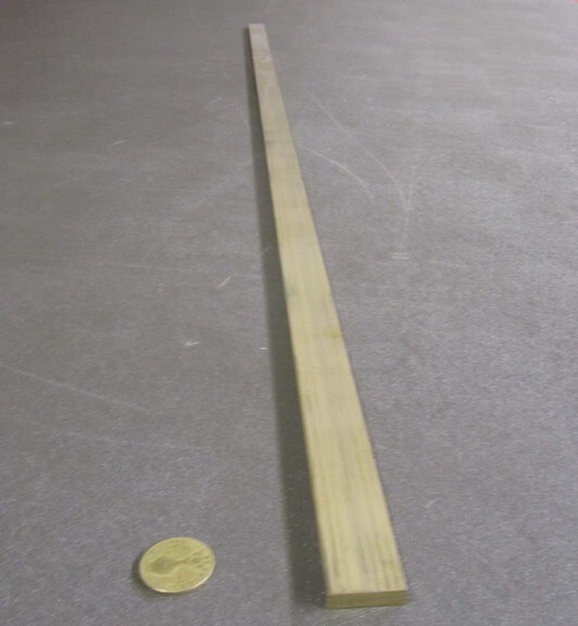 385 Brass Flat Bar 1/4″ Thick x 1.0″ Wide x 4 Foot Length