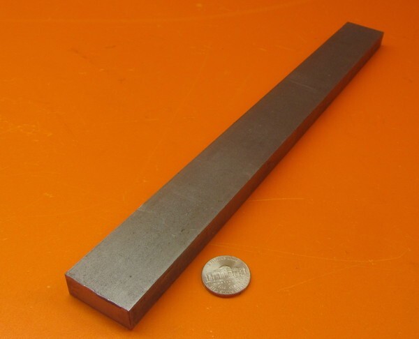 4140 Alloy Steel Bar, 1/2″ Thick x 1.25″ Wide x 12″ Length