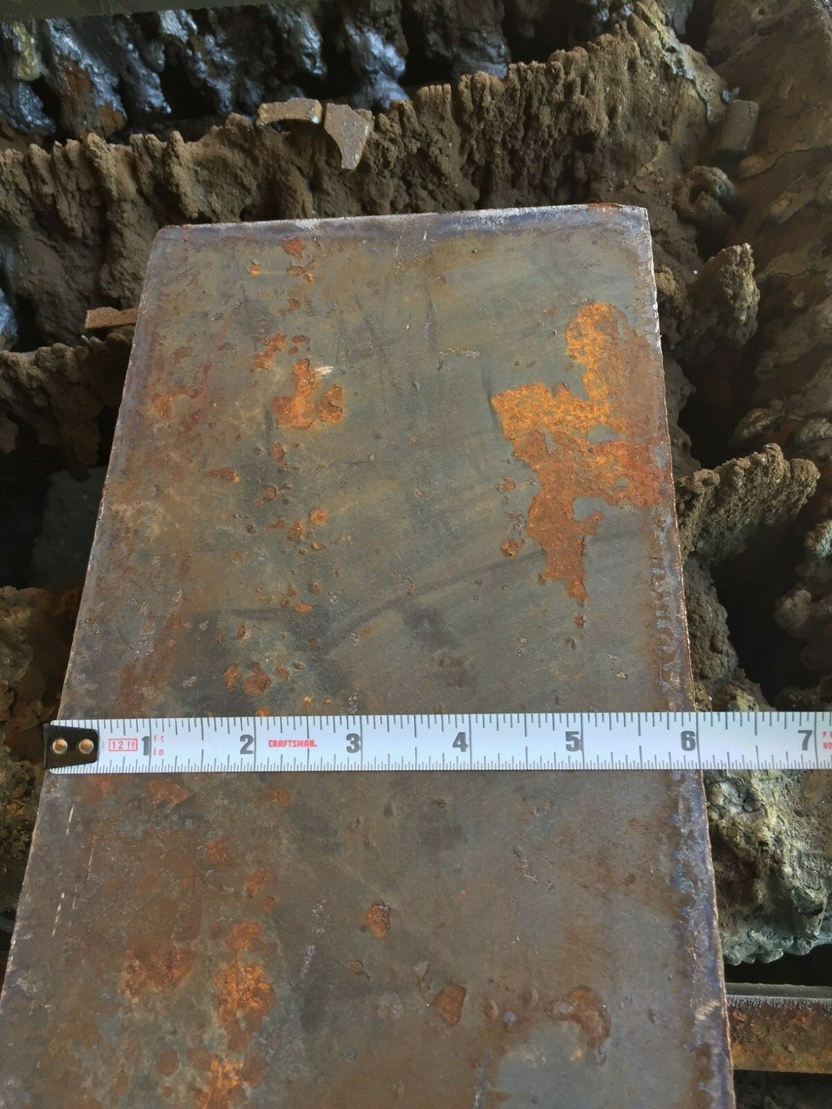 1 1/2″ X 6″ X 12″ Shooting Target Plate 1.5″ THICK Steel BAR 34 pounds Anvil