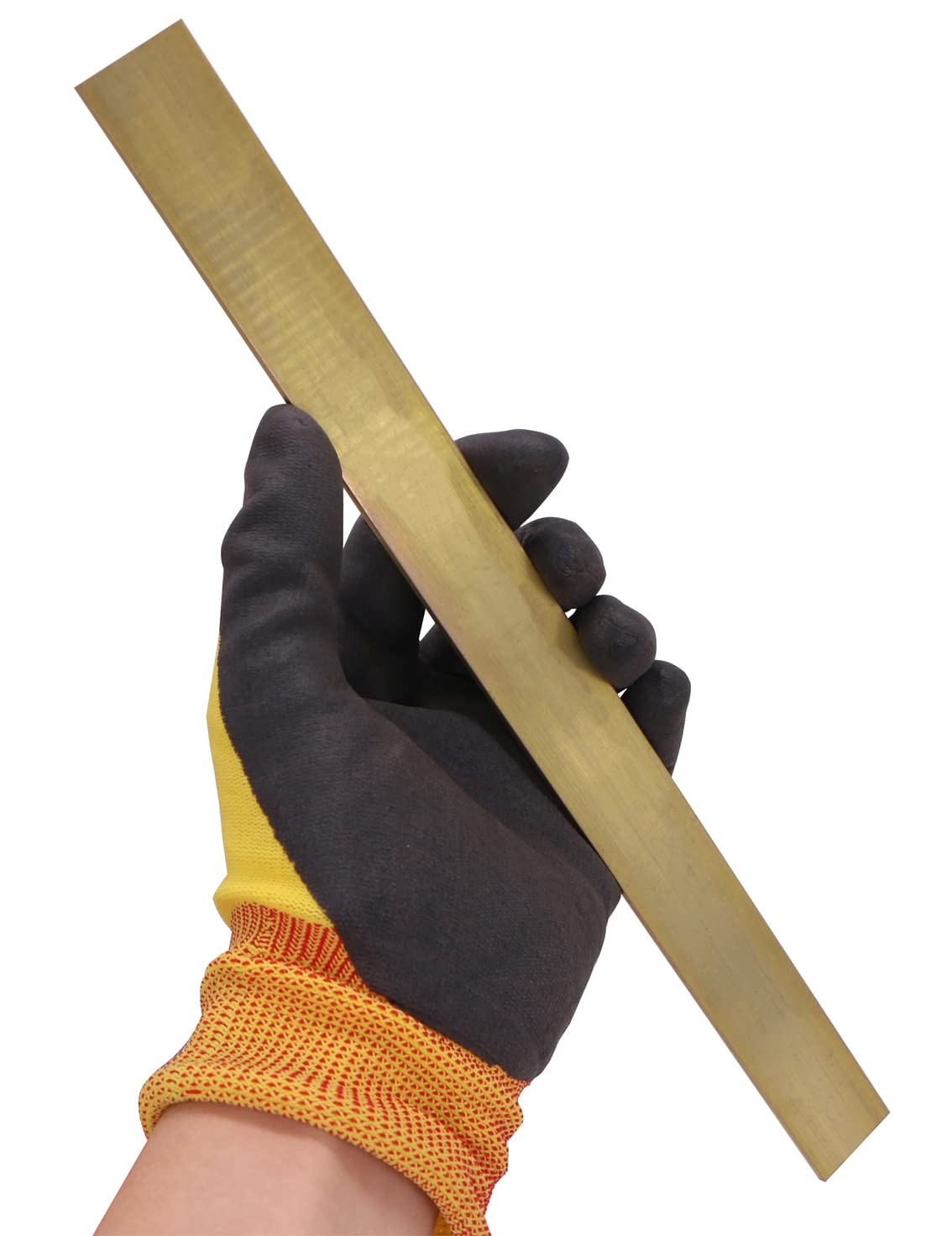1/8″ x 1″ C360 Brass Flat Bar 12″ Long Solid .125″ Mill Stock
